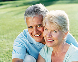 photo of mature adult couple